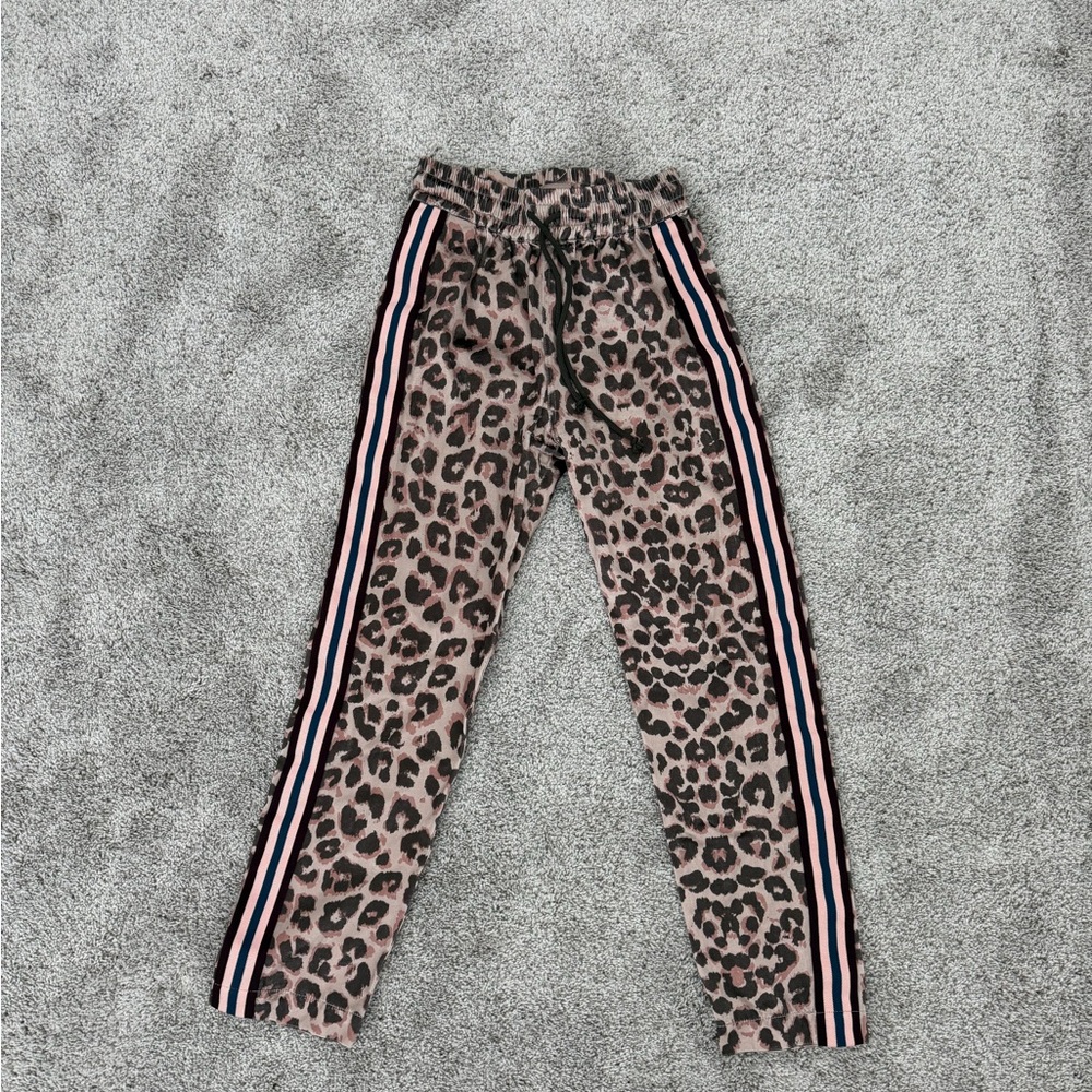 MOTHER Leopard Print Pants